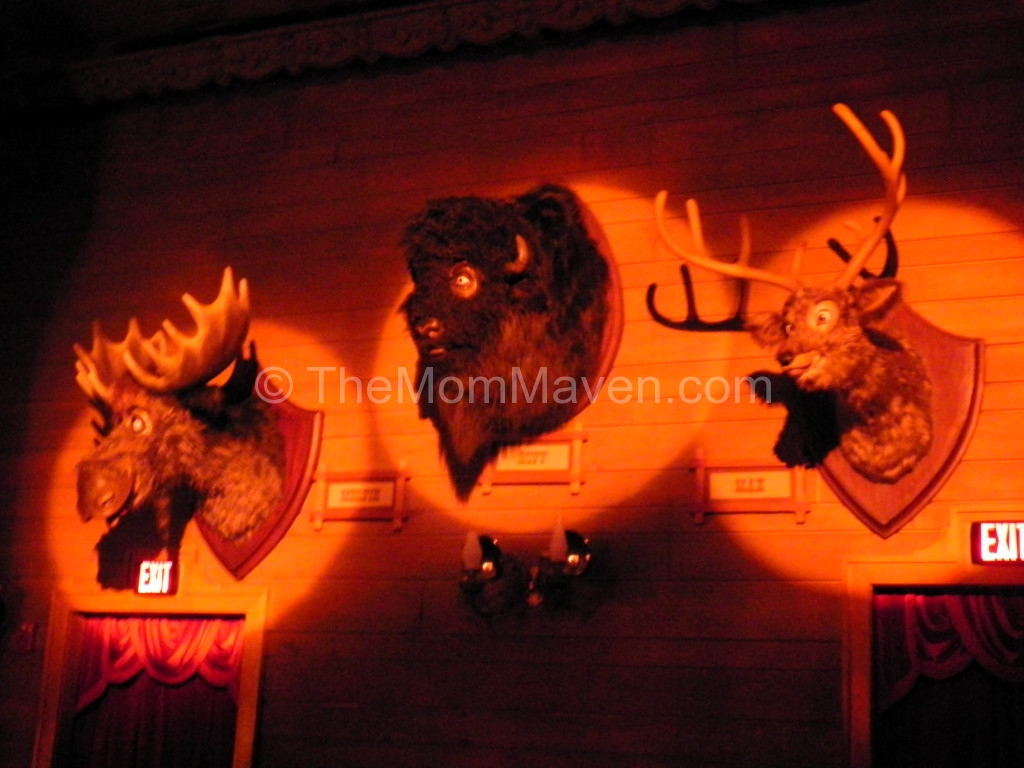 Buff, Max and Melvin greet you as you enter Grizzly Hall