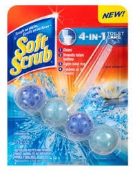 soft scrub 4-in-1 toilet cleaner