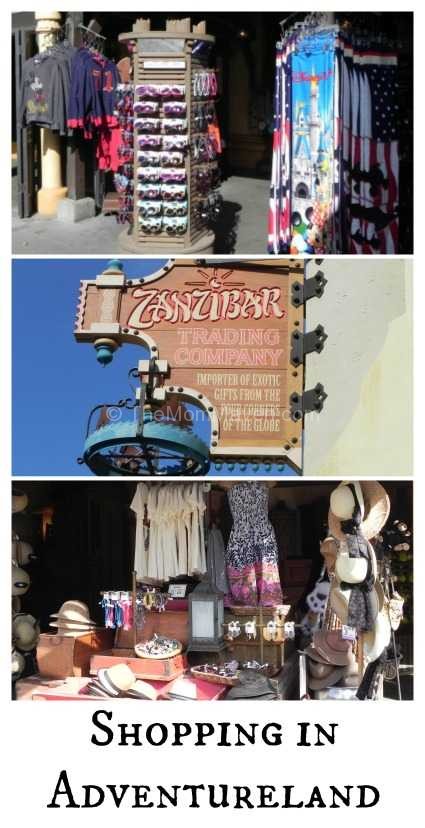 Shopping in Adventureland at Walt Disney World's Magic Kingdom
