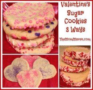 Easy recipes-Valentines Sugar Cookies