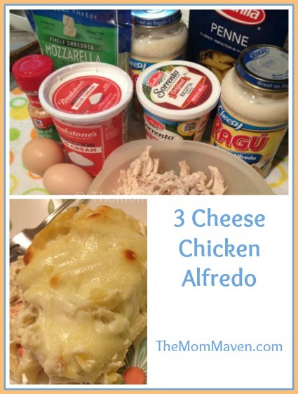 3 Cheese Chicken Alfredo