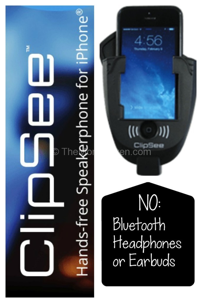 ClipSee Hands-Free Speakerphone for iPhone-