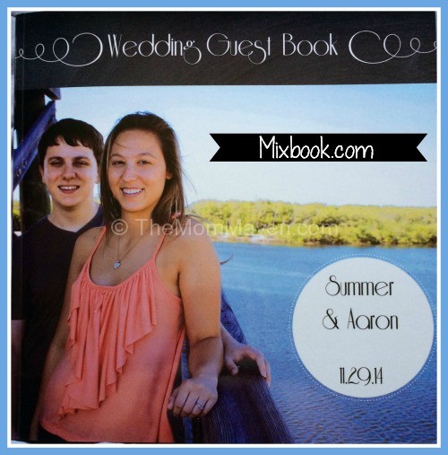 Wedding Guest book from mixbook TheMomMaven.com