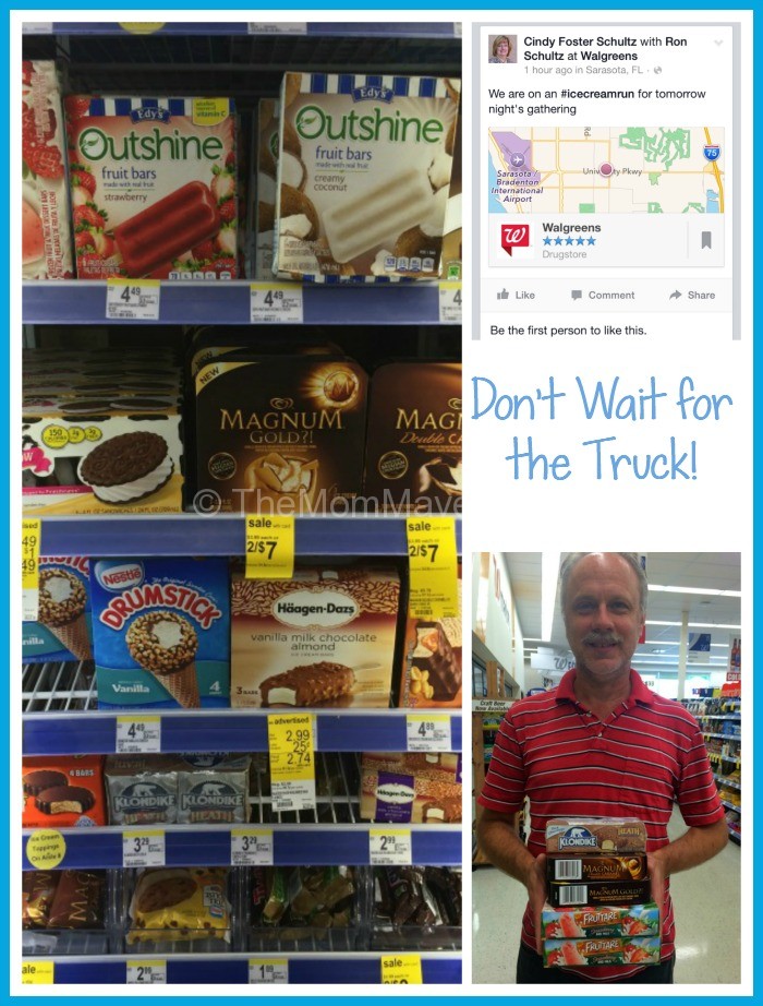 Don't Wait for the Truck-Go for an #icecreamrun to Walgreens-TheMomMaven.com