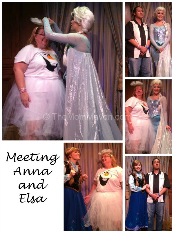 Meeting Anna and Elsa-MNSSHP-TheMomMaven.com