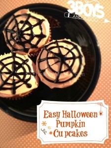Easy-Halloween-Pumpkin-Cupcakes