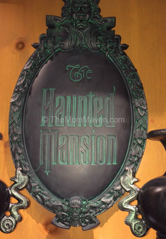 Haunted Mansion Sign from Memento Mori TheMomMaven.com