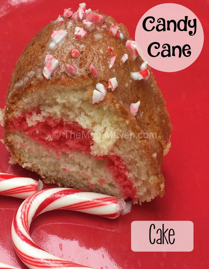 This easy Candy Cane Cake recipe is a great addition to any Christmas themed celebration.