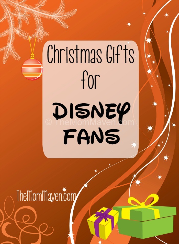 Have a Disney fan on your Christmas list? Here is a list of gift ideas for Disney fans.