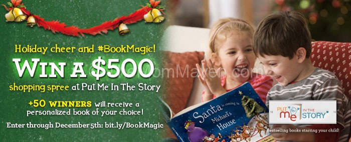 Put Me in the Story personalized books make amazing Christmas Gifts