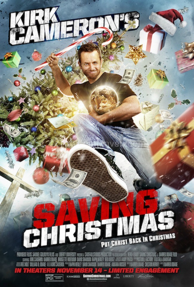 Kirk Cameron's Saving Christmas will help you put CHRIST back in Christmas.