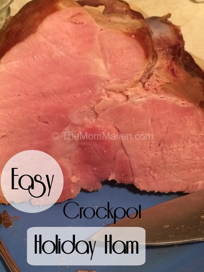 Easy Crockpot Holiday Ham