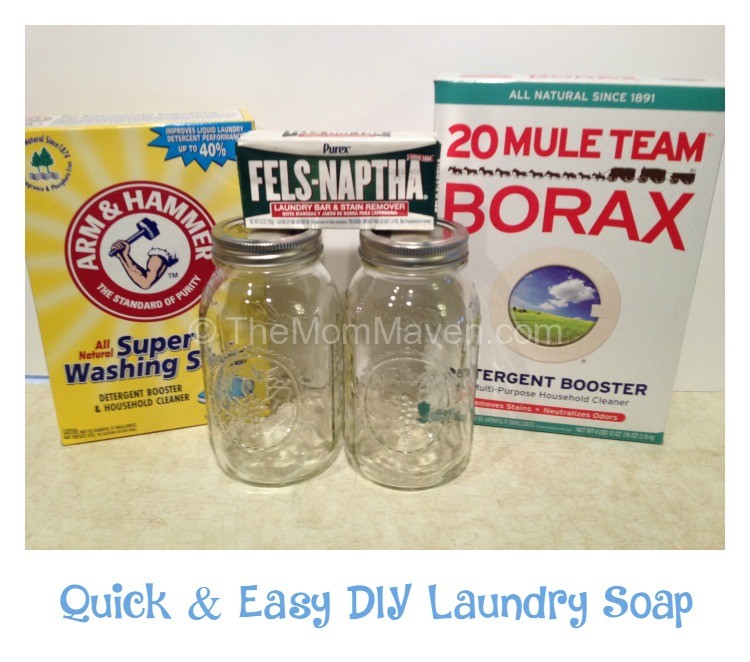 Quick and Easy DIY Laundry Soap - The