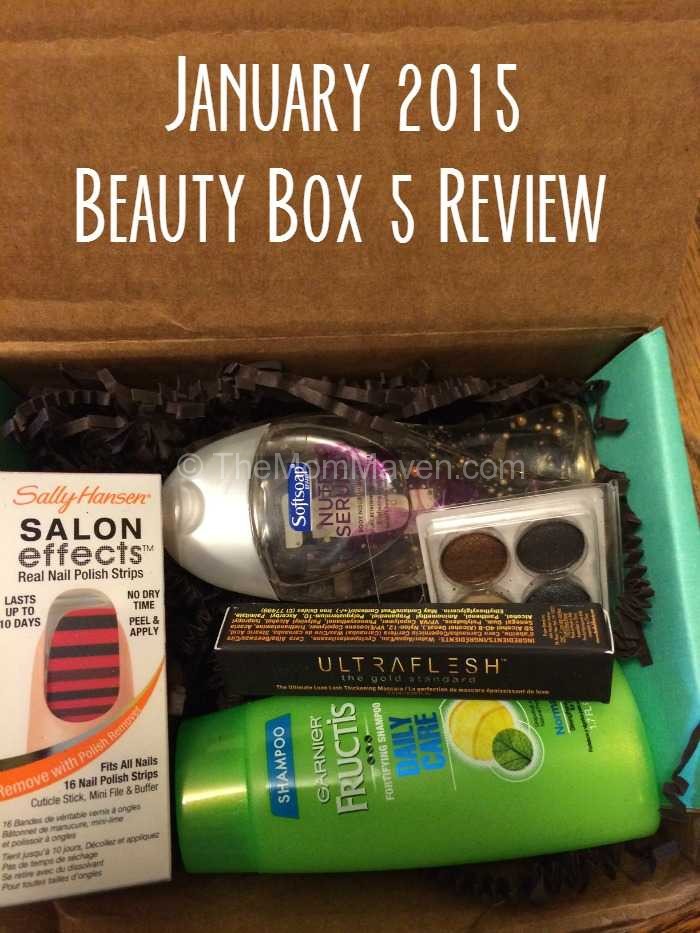 January 2015 Beauty Box 5 Subscription Box Review