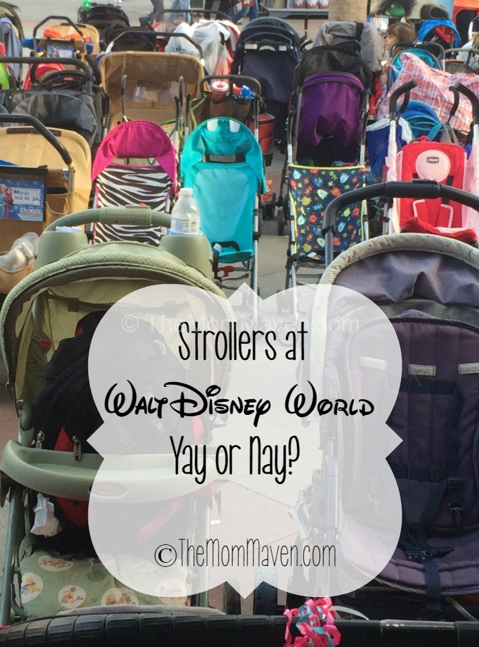 My thoughts on using strollers at Disney World