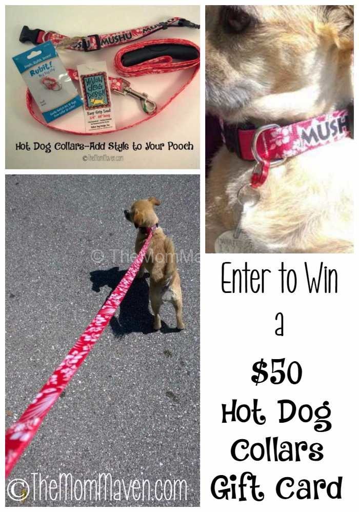 Enter to Win a $50 Hot Dog Collars Gift Card
