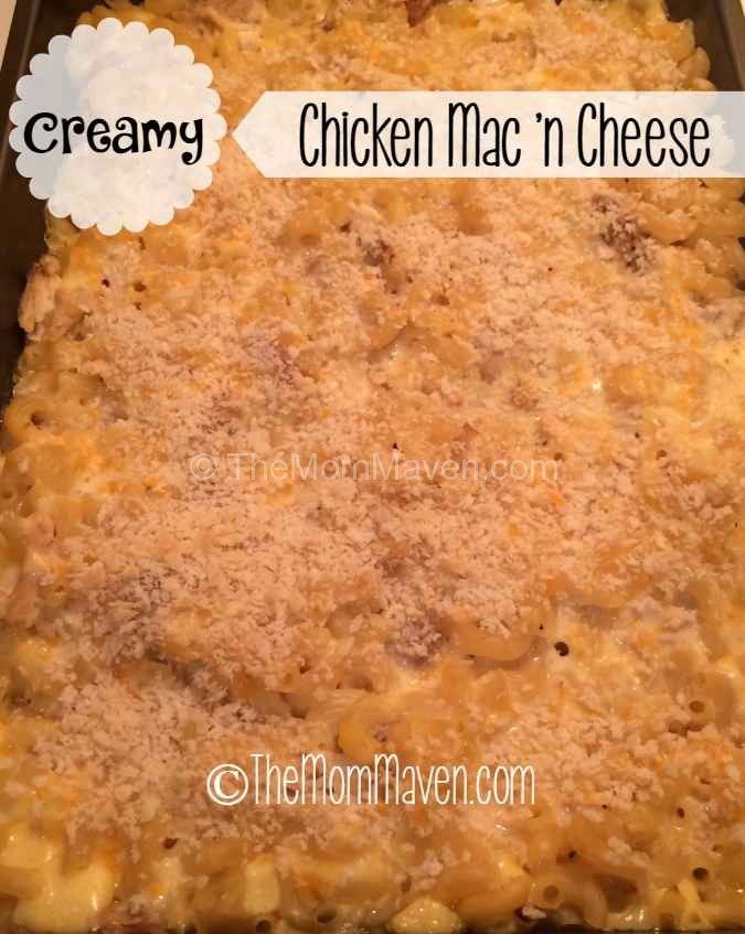 Creamy Chicken Mac n Cheese recipe