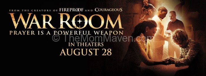 War Room in theaters August 28, 2015