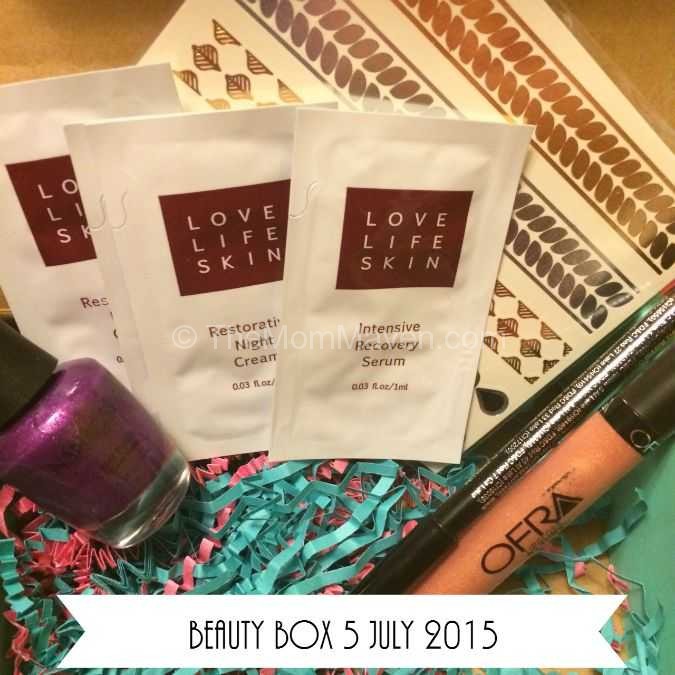 Beauty Box 5 July 2015
