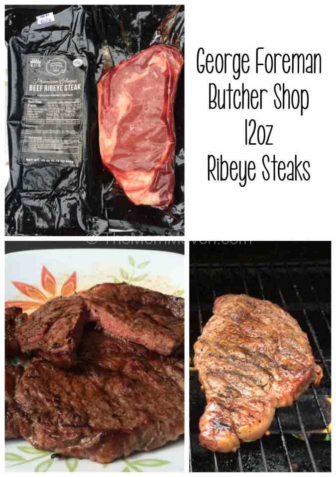 George Foreman Butcher Shop Ribeye Steaks