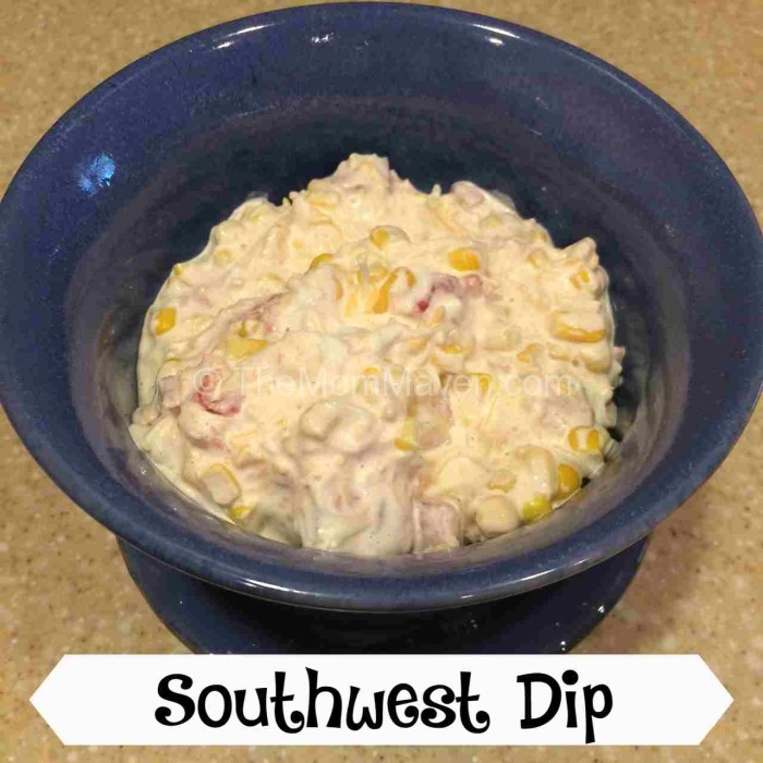 Easy and delicious Southwest Dip recipe.