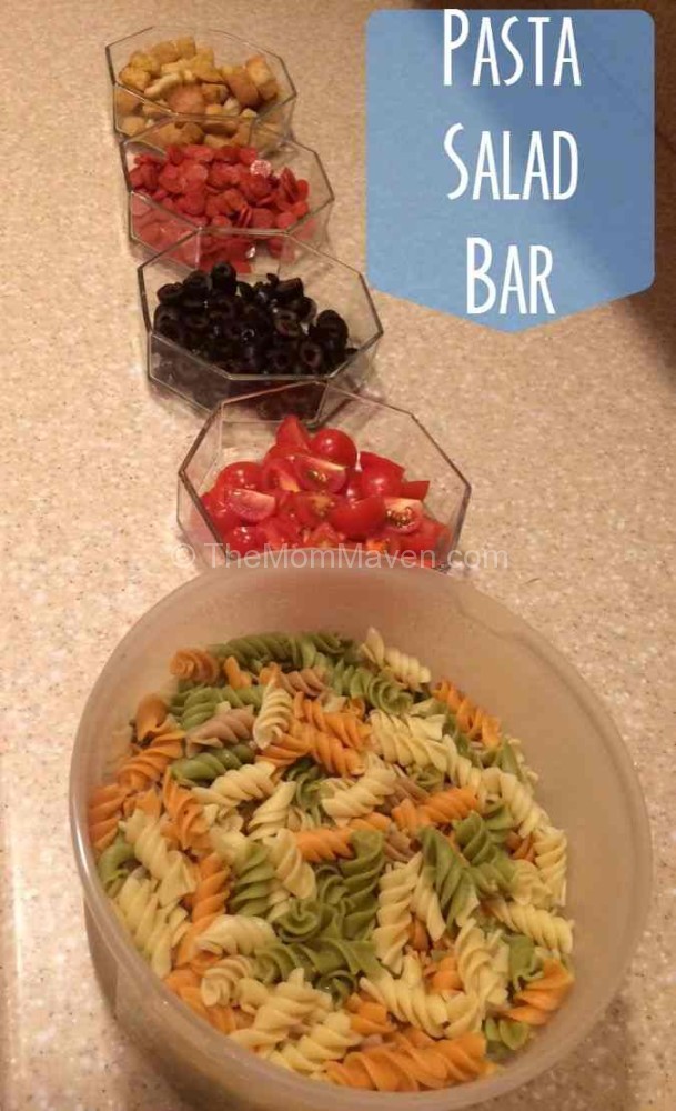 Create a Pasta Salad Bar for your next gathering