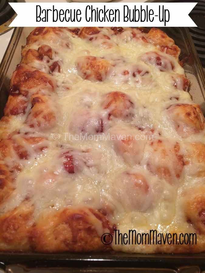 Barbecue Chicken Bubble-Up recipe from TheMomMaven