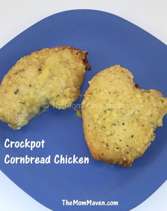 Easy Crockpot Cornbread Chicken
