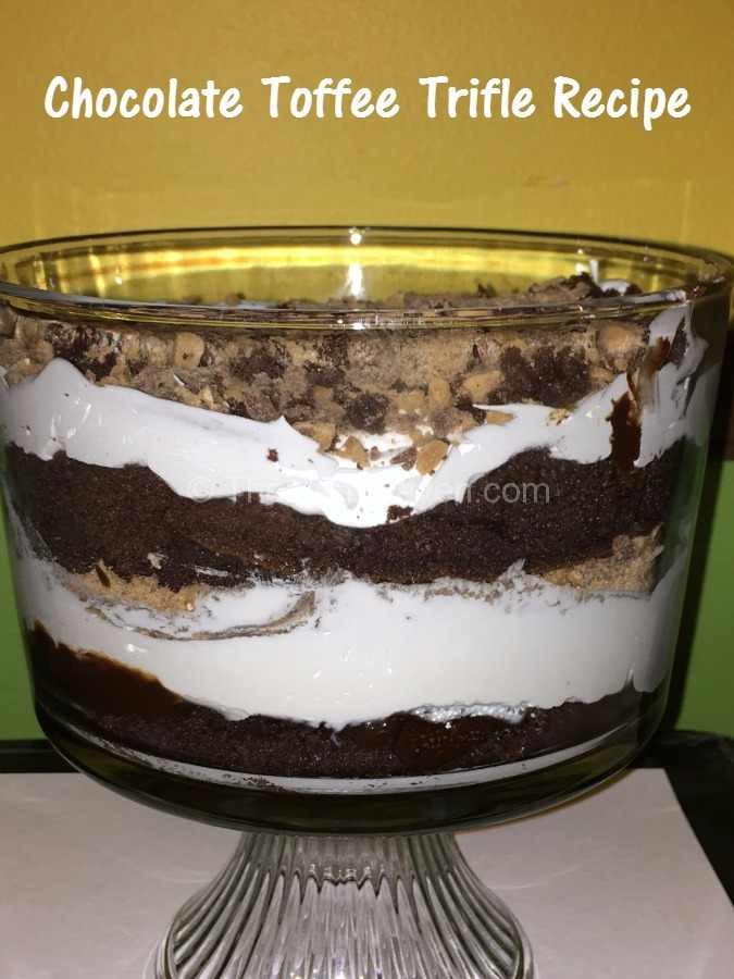 Chocolate Toffee Trifle Recipe