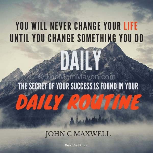 John Maxwell Daily Routine