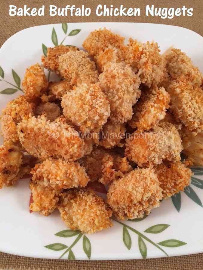 Baked Buffalo Chicken Nuggets recipe