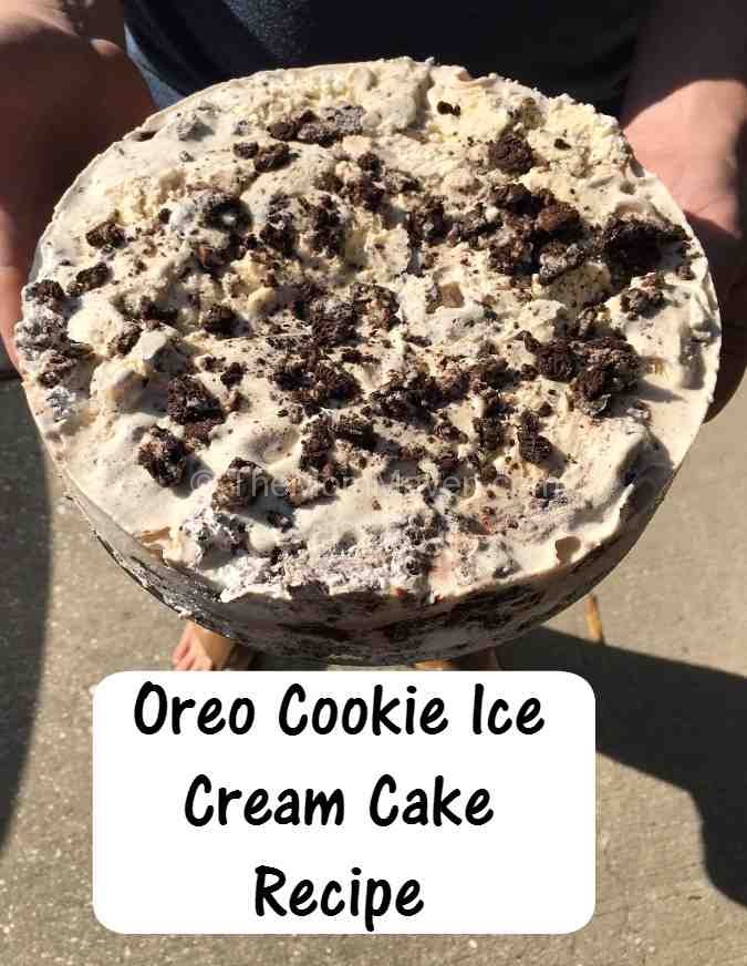 Oreo Cookie Ice Cream Cake Recipe
