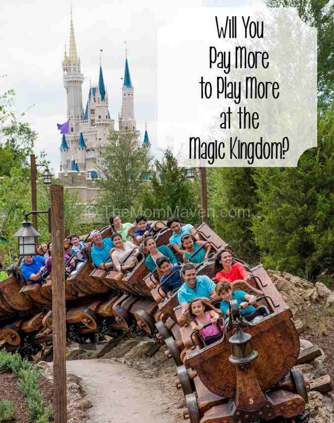 Will you pay more to play more at the Magic Kingdom