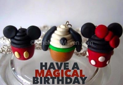 Disney Birthday cupcakes