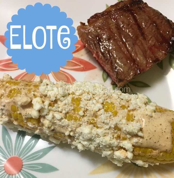 Elote Mexican Street Corn is and easy and delicious twist on corn on the cob.