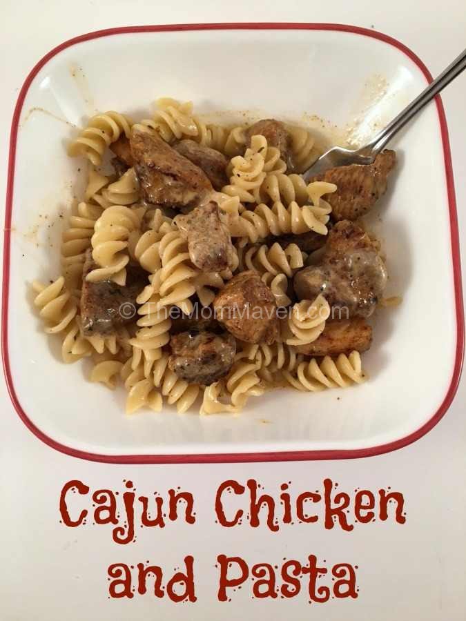 Cajun Chicken and Pasta is a light, spicy meal for anyone who likes a little kick in their food.