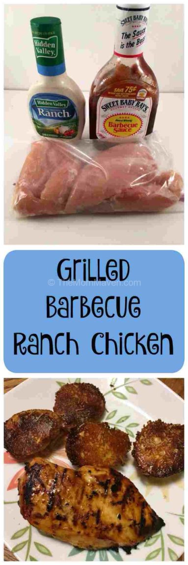 This super simple Grilled Barbecue Ranch Chicken recipe is an easy and delicious way to add some flavor to your chicken.