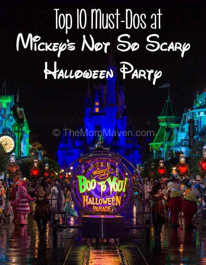 Top 10 Must Dos at Mickey's not so scary Halloween Party at Walt Disney World Magic Kingdom