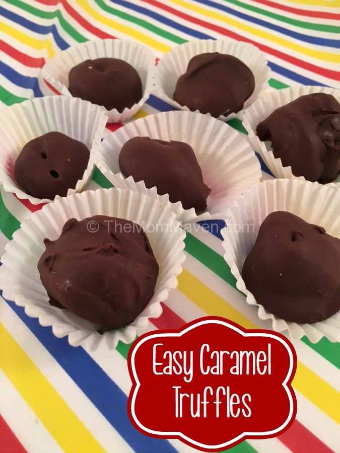 This easy Caramel Truffles recipe is a great way to get the family involved in candy making.