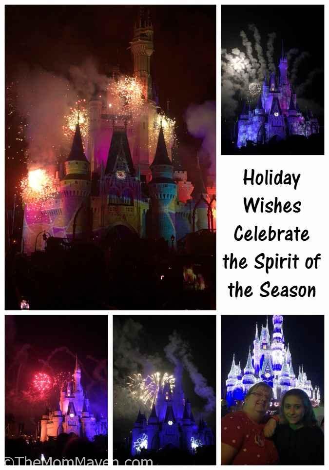 Holiday Wishes-Celebrate the Spirit of the Season Fireworks show at Mickey's Very Merry Christmas Party