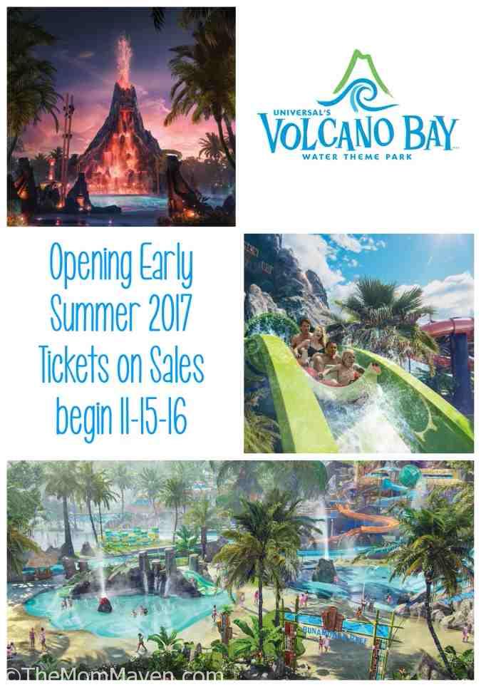 Universal Orlando's Water Theme Park, Volcano Bay opens in early summer 2017.