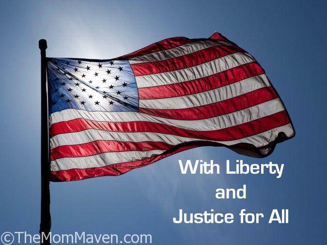 With liberty and justice for all-my thoughts on post election America.