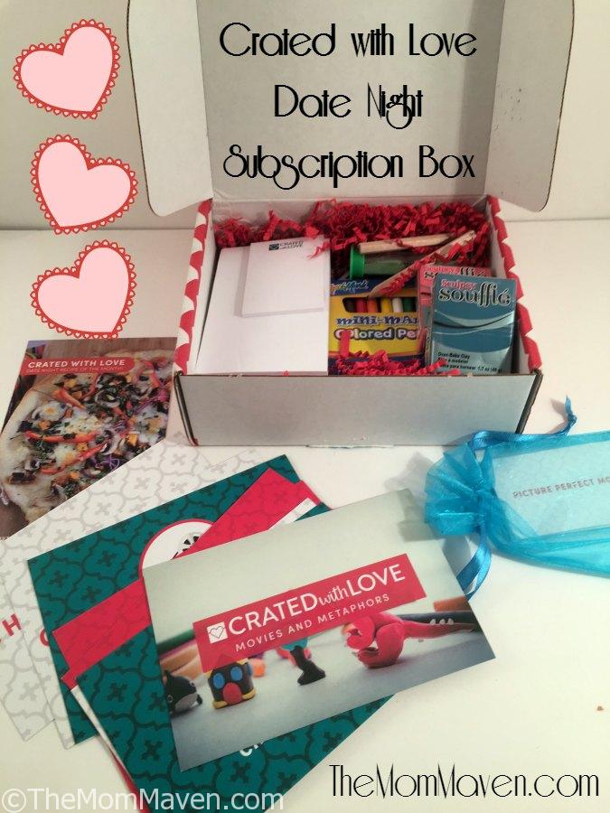 Crated With Love Date Night Subscription Box The Mom Maven