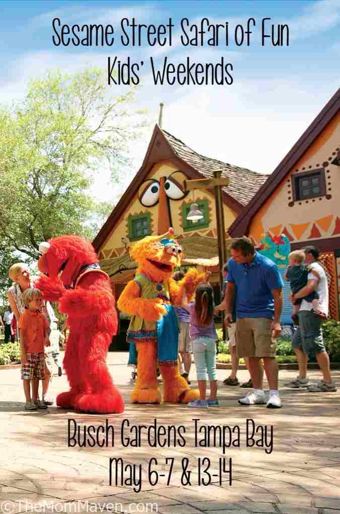 Back by popular demand, everyone’s favorite Sesame Street® friends are hosting a party just for kids! Join Elmo, Cookie Monster, Abby Cadabby, Big Bird and all of your favorite Sesame Street characters for a fun-filled weekend at Busch Gardens® Tampa Bay this May!