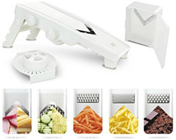 After using this mandoline slicer to make my baked cayenne fries, I threw my other 2 away!
