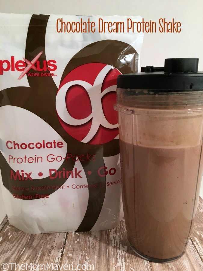 Breakfast doesn't taste better than this Chocolate Dream Protein Shake with Plexus P96 Protein Powder.