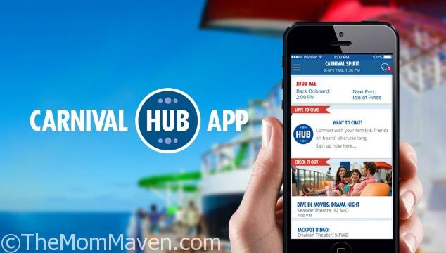 How to Use the Carnival Hub App