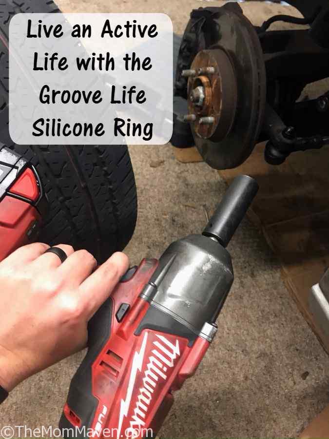 Live an Active Life with the Groove Life Silicone Ring.