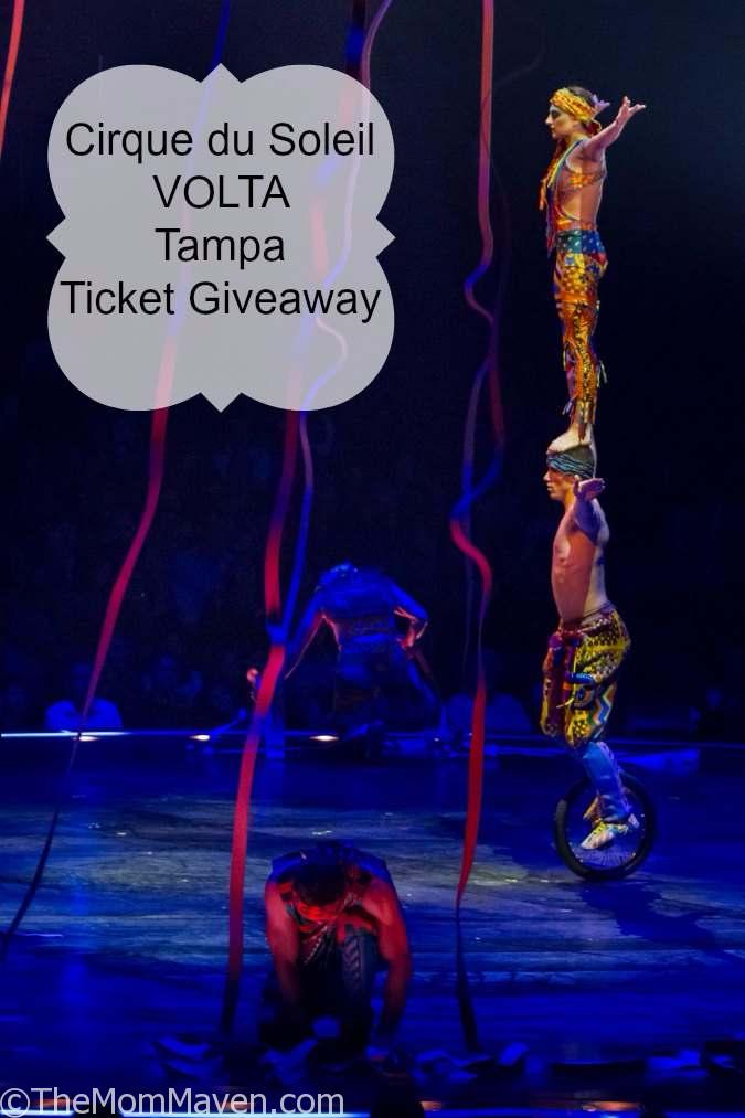 Cirque du Soleil is thrilled to announce a new production that will premiere February 2018 in Tampa: Cirque du Soleil VOLTA. Enter to win one of 2 pairs of tickets to opening night.