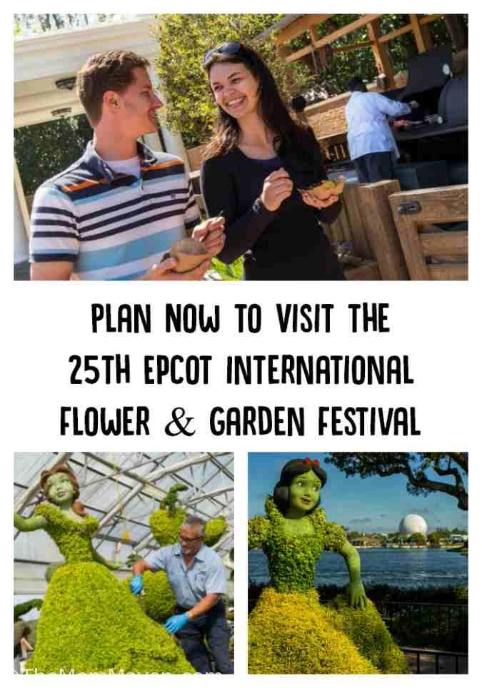 The 25th Epcot International Flower & Garden Festival will kick off spring at Walt Disney World Resort Feb. 28 and continue through May 28, 2018, with seasonal fun for all.